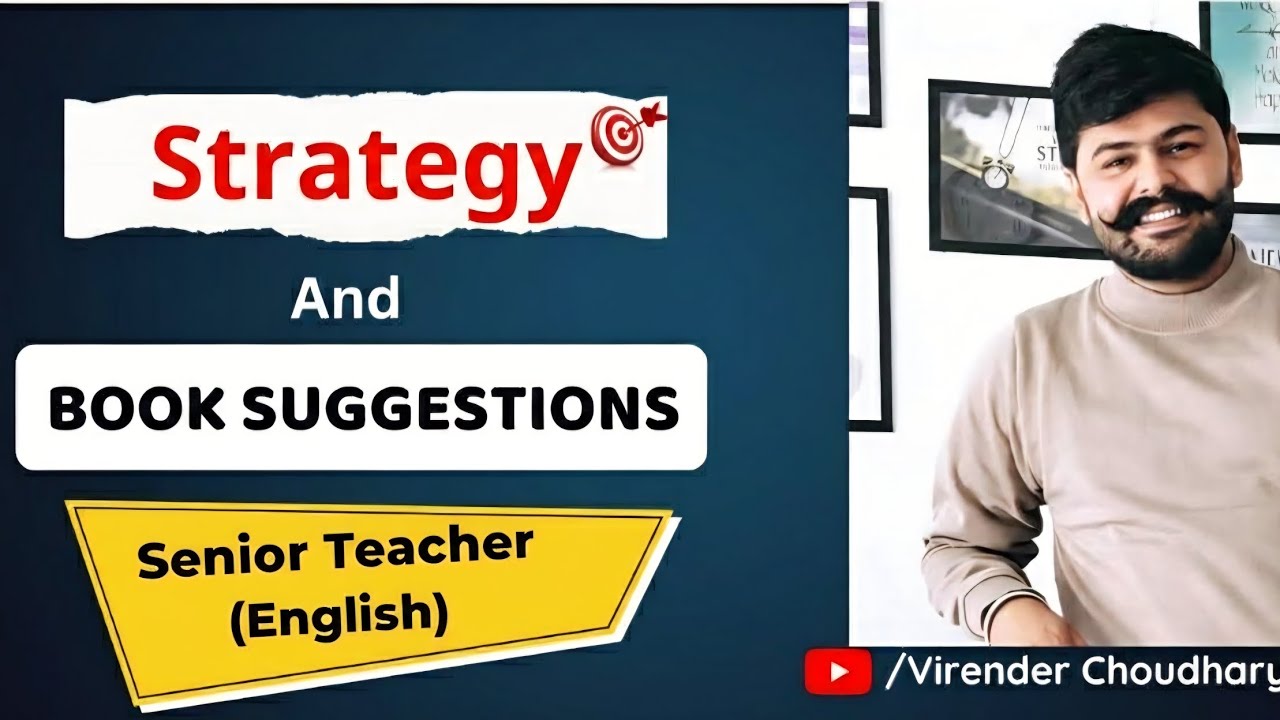 RPSC Senior Teacher(English)Strategy and Books Recommendation
