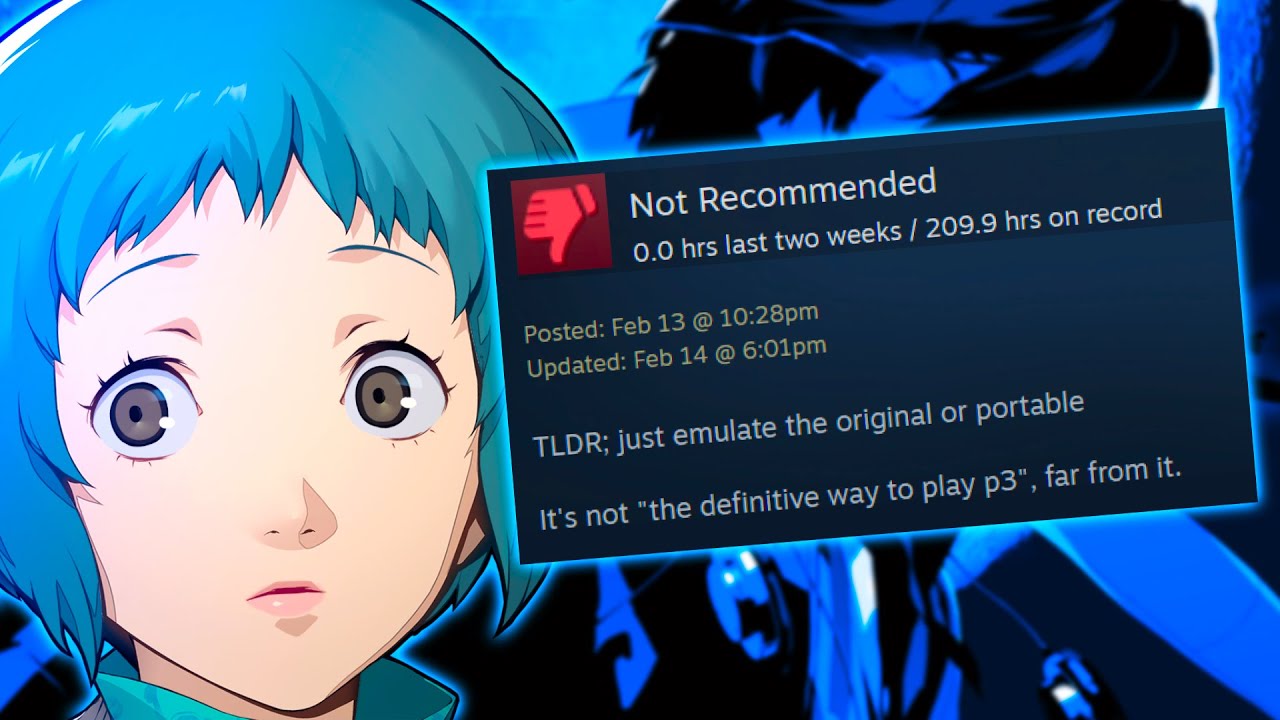 PERSONA 3 RELOAD ПЛОХА!?!? | ЧИТАЕМ ОТРИЦАТЕЛЬНЫЕ ОТЗЫВЫ В STEAM