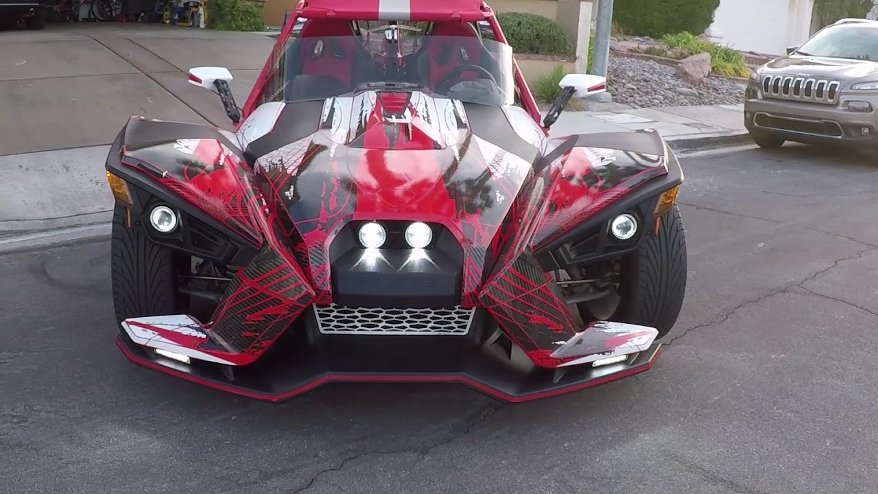 Polaris Slingshot Vegas Style!!!