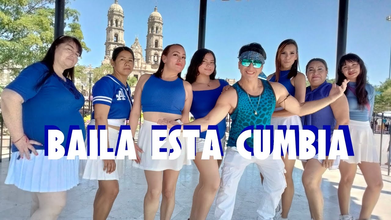 Dance fitness baila está cumbia