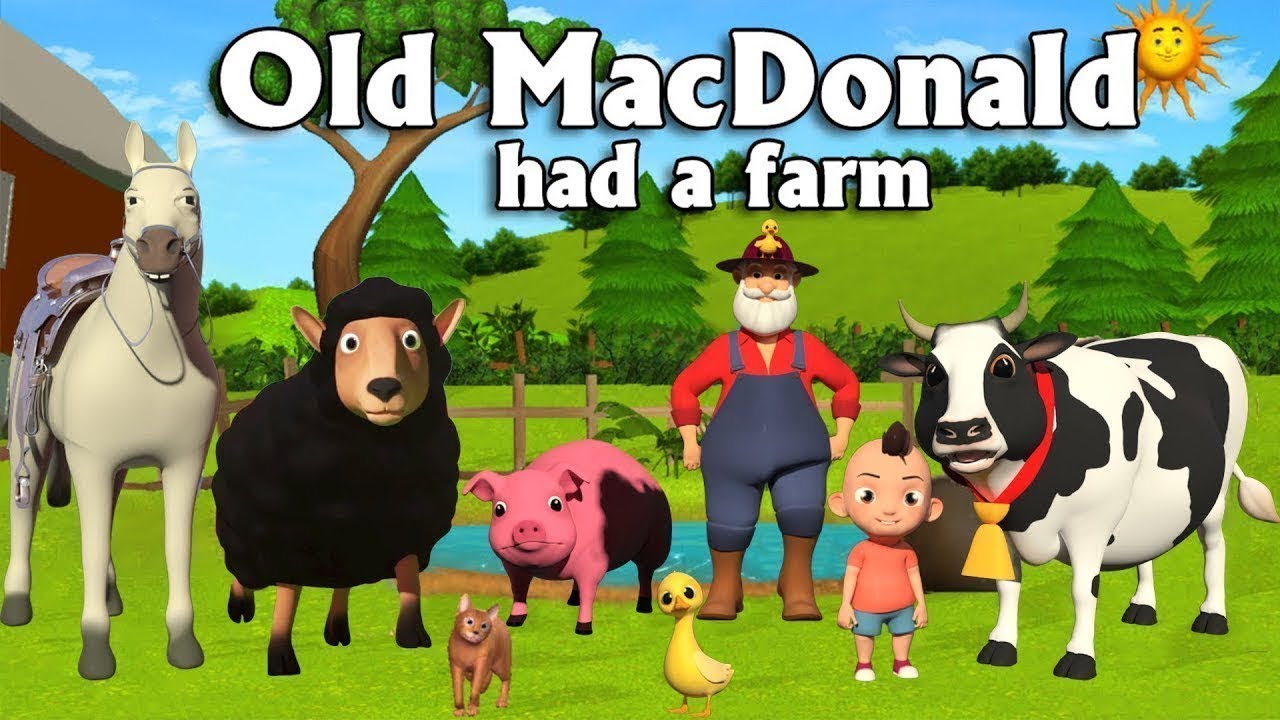 Old Macdonald had a farm| nursery rhymes| songs for kids @kingdomofkids914