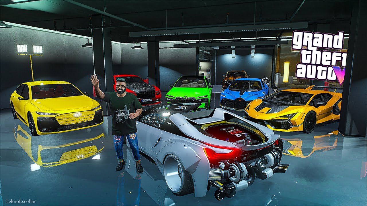 TORNO A RUBARE SUPERCAR DI LUSSO A LOS SANTOS CON FRANKLIN 🚨GTA 5 MOD VITA DA GANGSTER