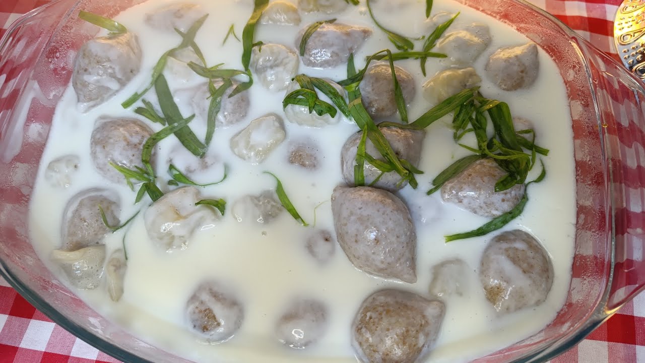 الباشا وعساكرو باللبن كبة بعجينة بدون لحمة مع شيشبرك بعجينة طرية وطعم شامي أصيل😋