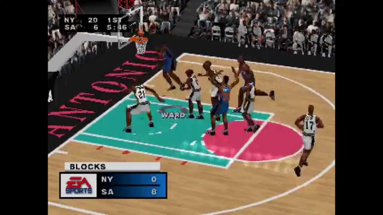 NBA Live 2000 ... (PS1) Gameplay