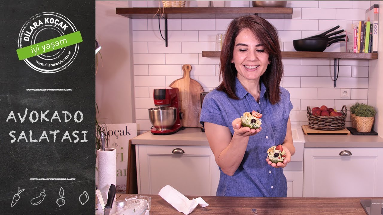 Avokado Salatası | Dilara Koçak | Afiyetle Diyet