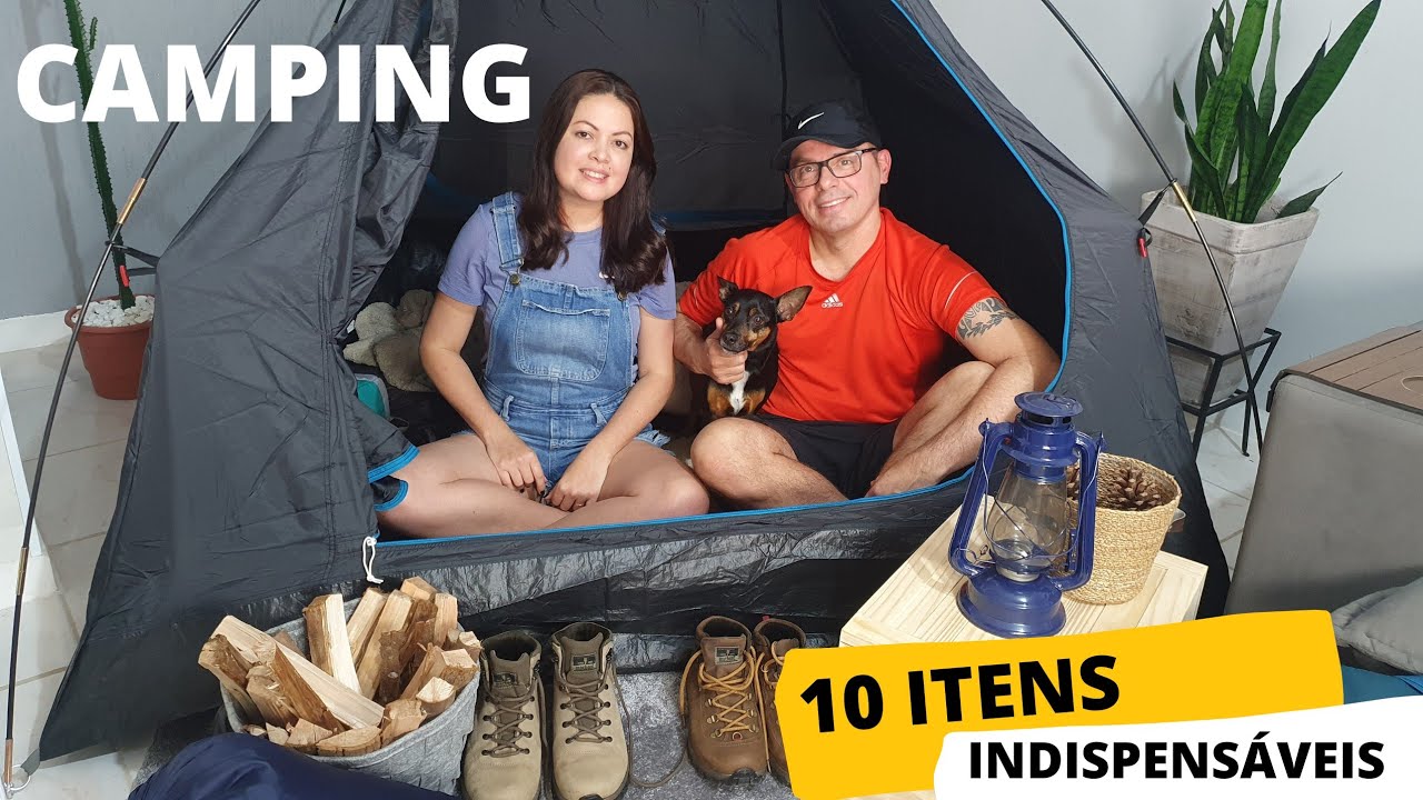 ACAMPAMENTO PARA INICIANTES | 10 ITENS INDISPENSÁVEIS