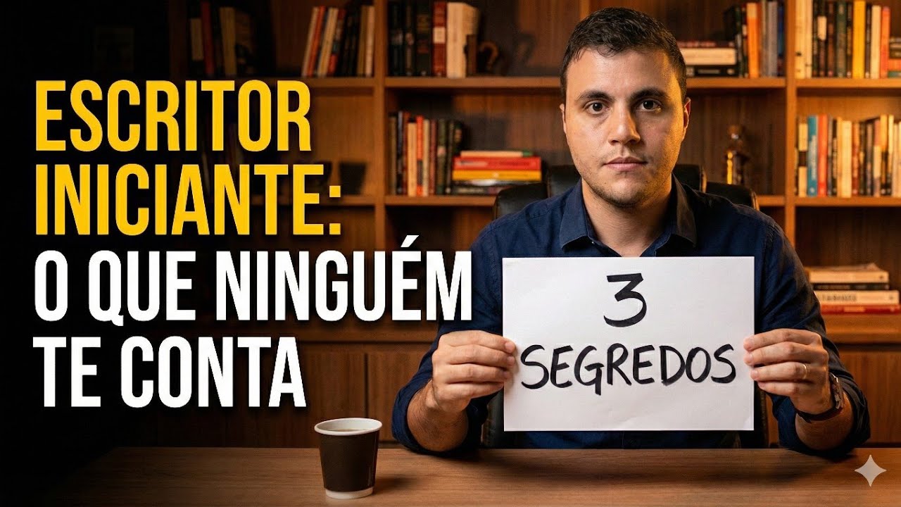 3 Coisas que Todo Escritor Iniciante PRECISA Saber Antes de Começar #escreverlivro #ebook 