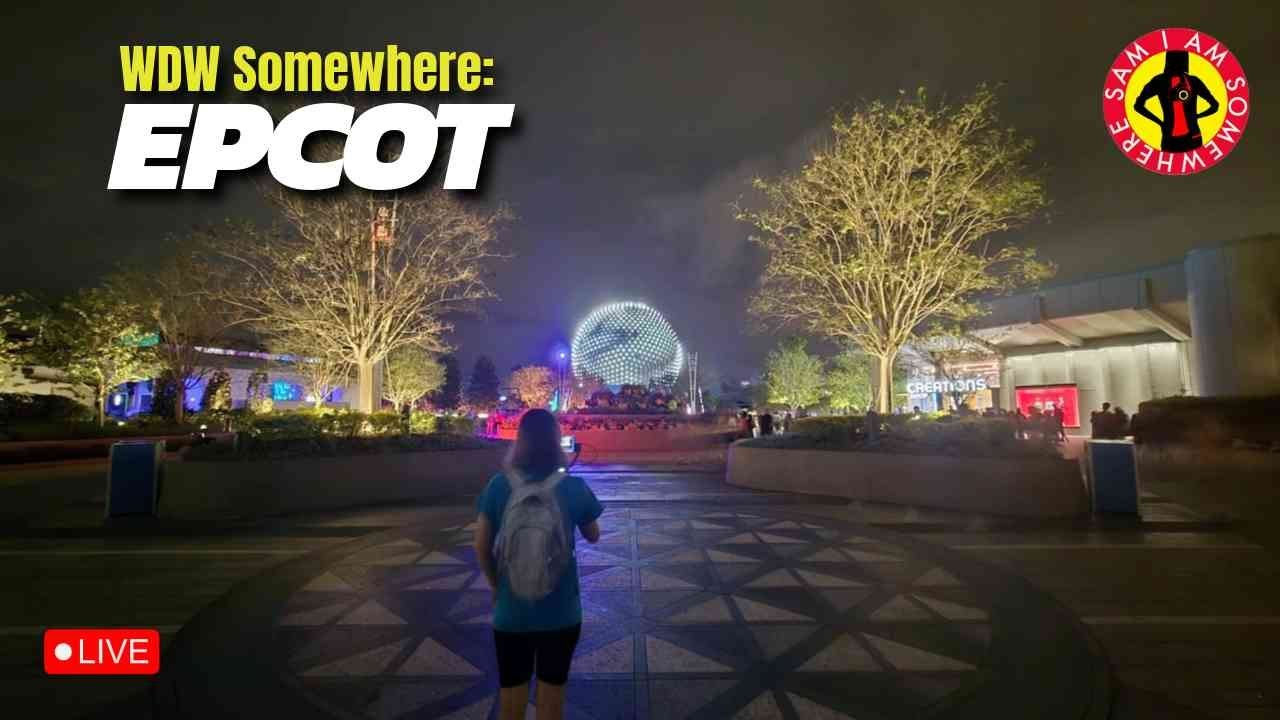 🔴 Live Stream:  EPCOT &ndash; Rides & Fireworks &ndash; 01.07.2026