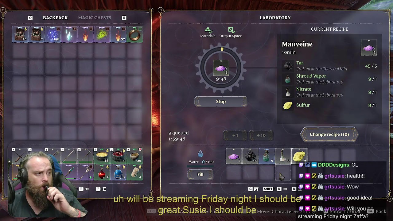 #enshrouded An Enshrouded Stream to Fall asleep to Part 24 - Balefire Lighting