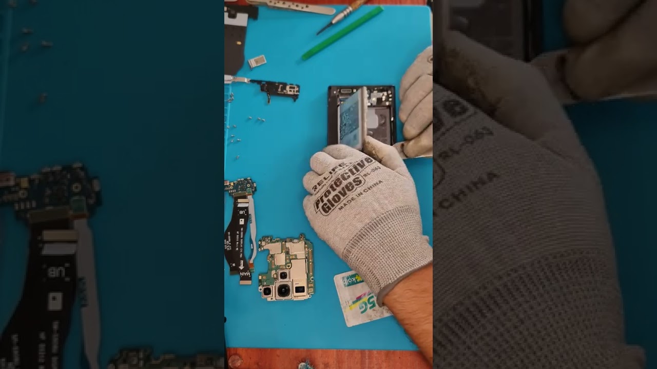 Como CAMBIAR pantalla de SAMSUNG GALAXY S22 ULTRA / CAMBIO Pantalla S22 ULTRA