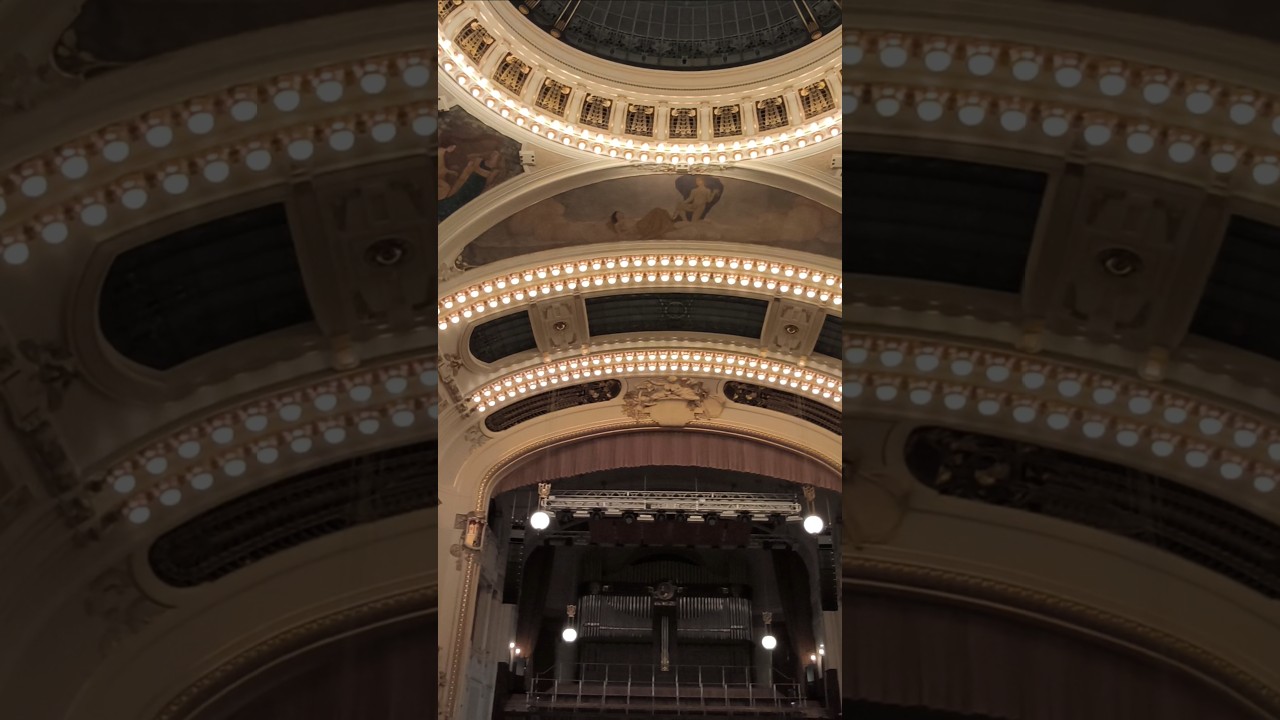 Smetana Hall Prague &ndash; The Jewel of Municipal House 🎶🇨🇿#Shorts