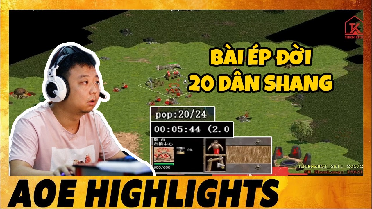 AOE Highlights | Gi&aacute;o &aacute;n mới đến từ SHENLONG Shang đ&aacute;nh 20+3 d&acirc;n !