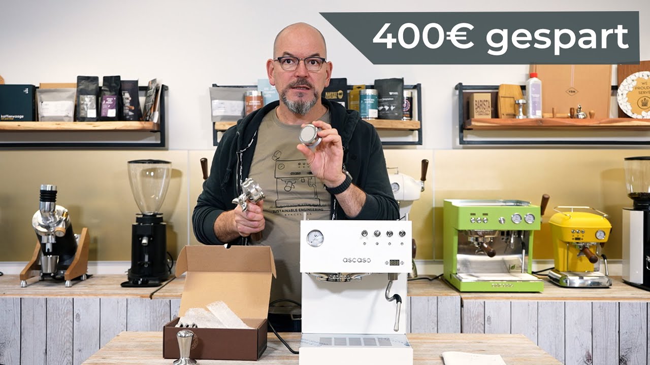 ascaso Steel Uno PID: Unboxing & Funktionen erklärt
