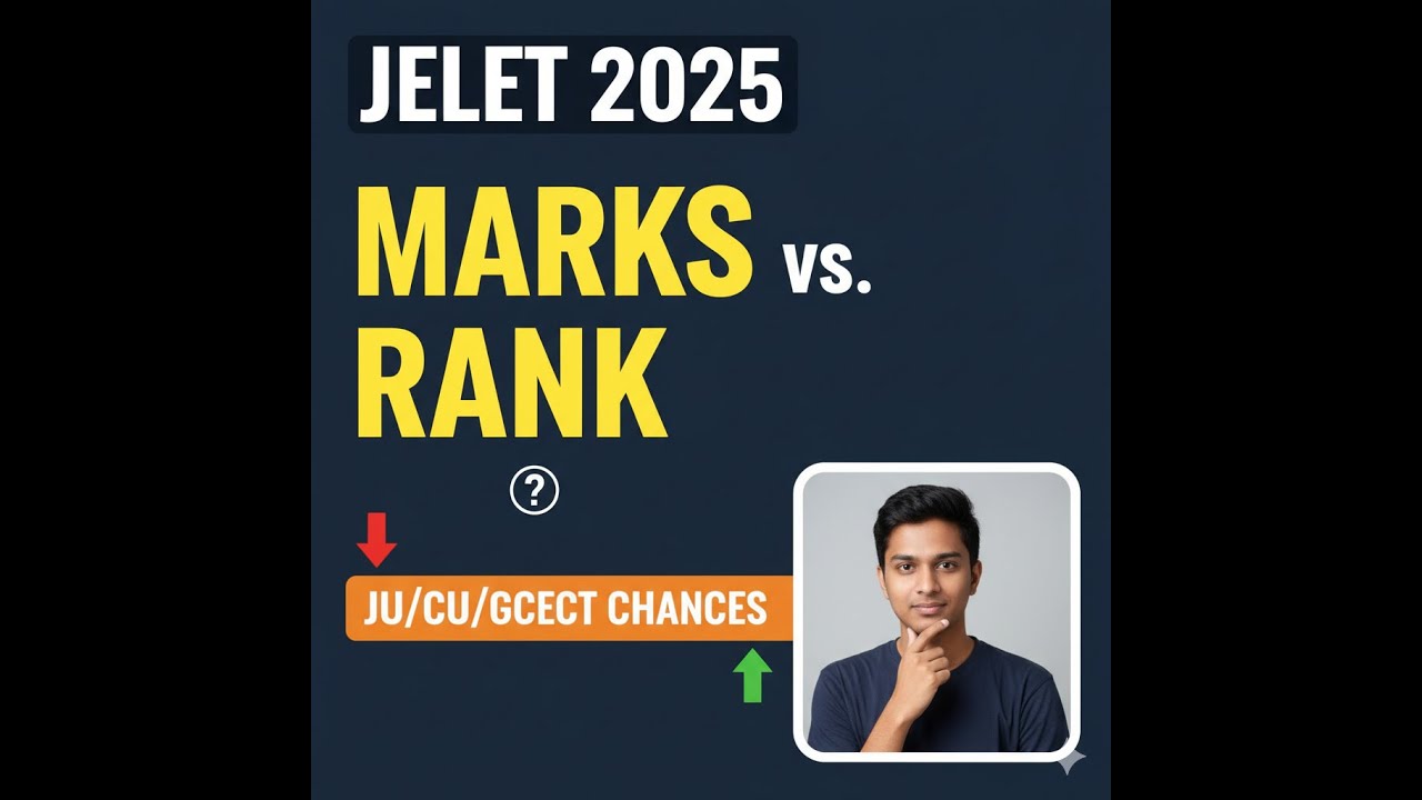 JELET RANK VS MARKS VS COLLEGE