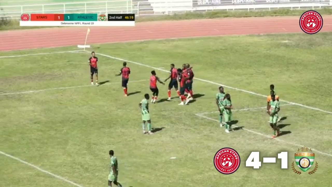 GOALS GALORE! African Stars scored a total of 53 goals in the 2024/25 season!