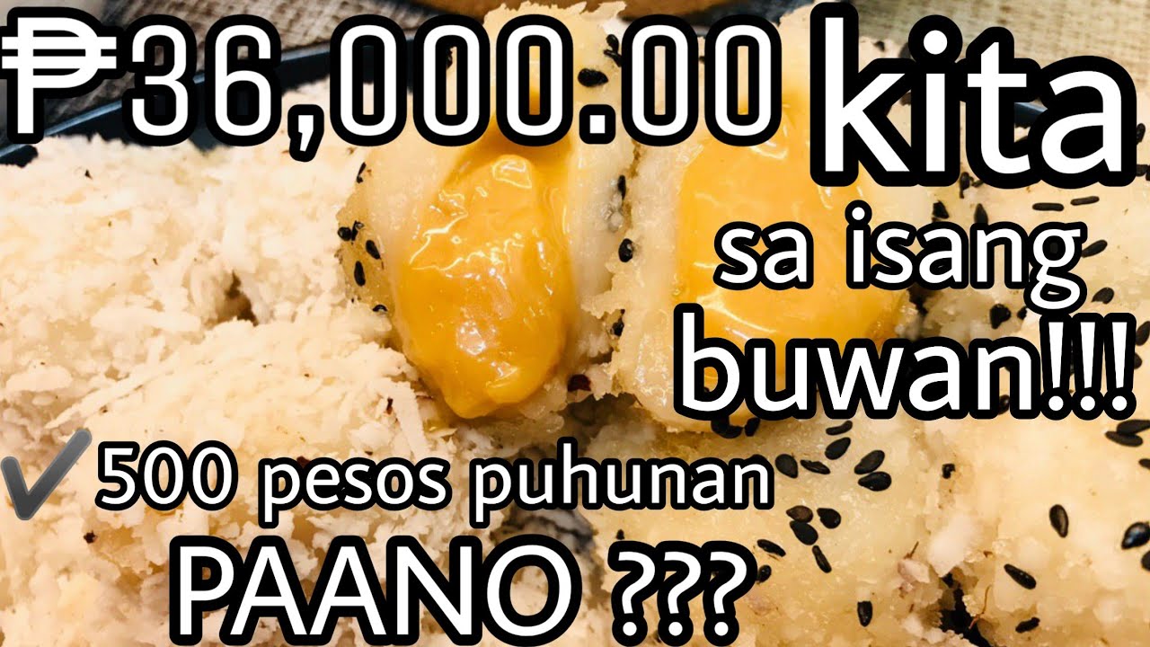 PALITAW WITH YEMA FILLING with Costing | Maliit na Puhunan Malaki ang Kita | Patok na Negosyo 2020