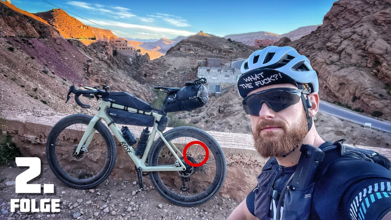 🇲🇦 Erster Defekt! 1.700km mit dem Fahrrad durch Marokko - Bikepacking Abenteuer - Folge 2