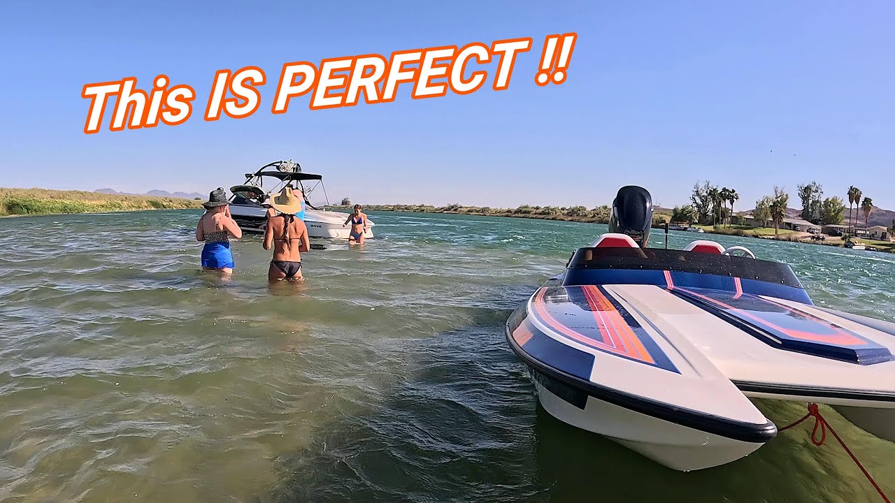 The PERFECT River Boat!? FLYING On Water - 21' Eliminator Daytona 300HP Outboard  Memorial Weekend