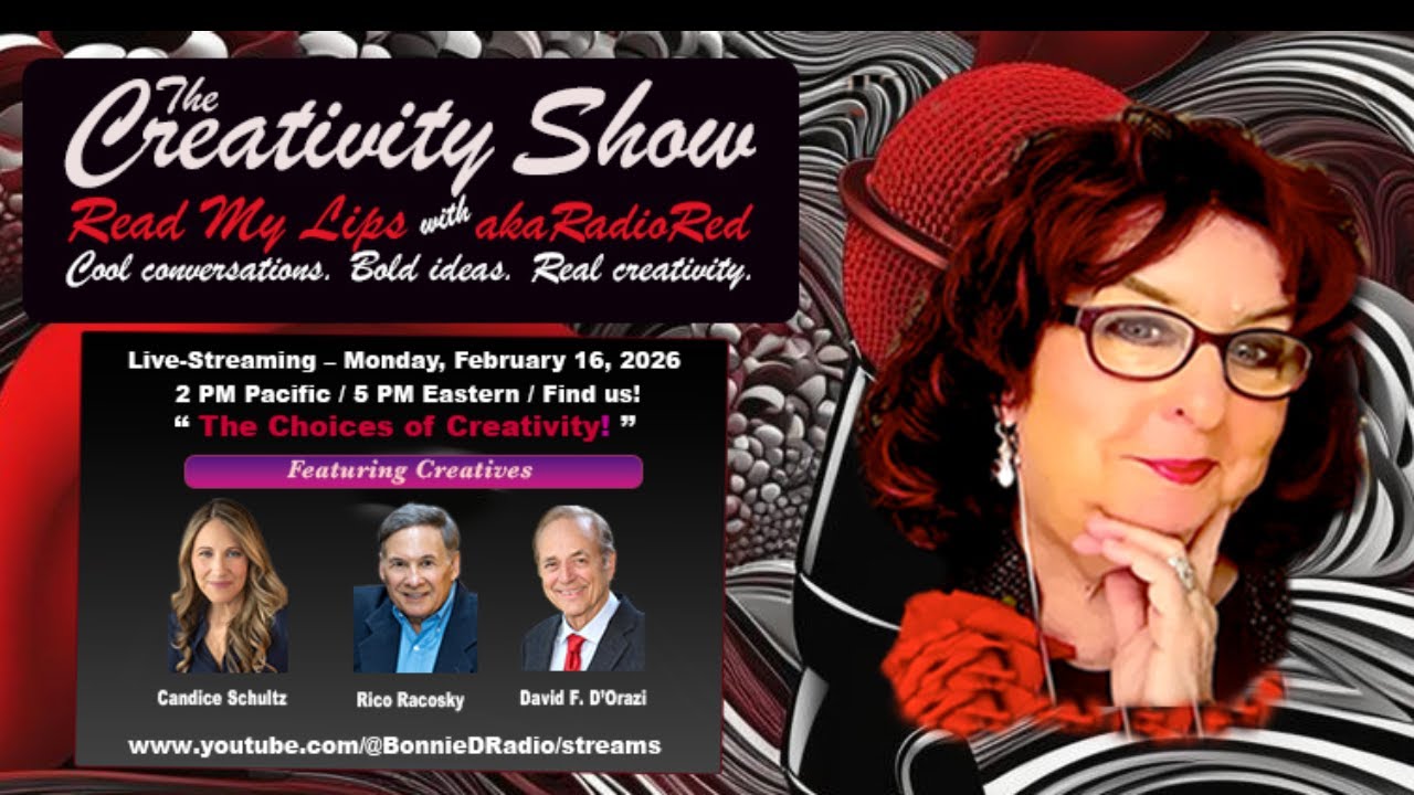 The Creativity Show: Choices of Creativity w/ akaRadioRed – Live-Streaming!