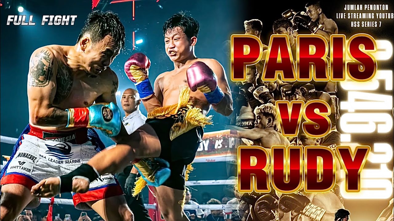 FULL FIGHT || PARIS PERNANDES VS RUDY GOLDEN BOY || KICKBOXING || makin panas ⁉️