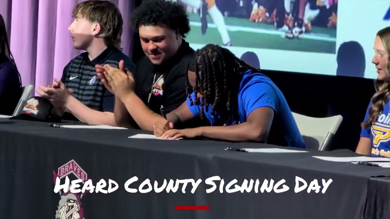 Heard County signing day