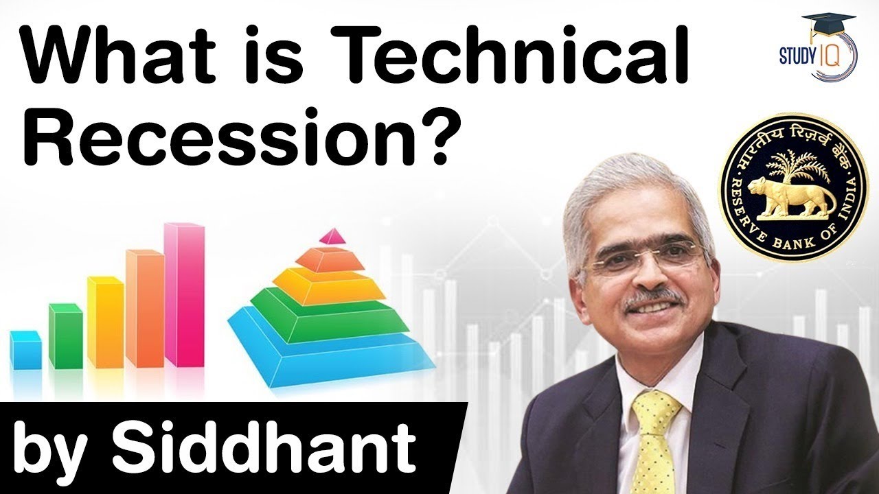 What is Technical Recession? How it is different from a RECESSION and RECESSIONARY PHASE? #UPSC #IAS