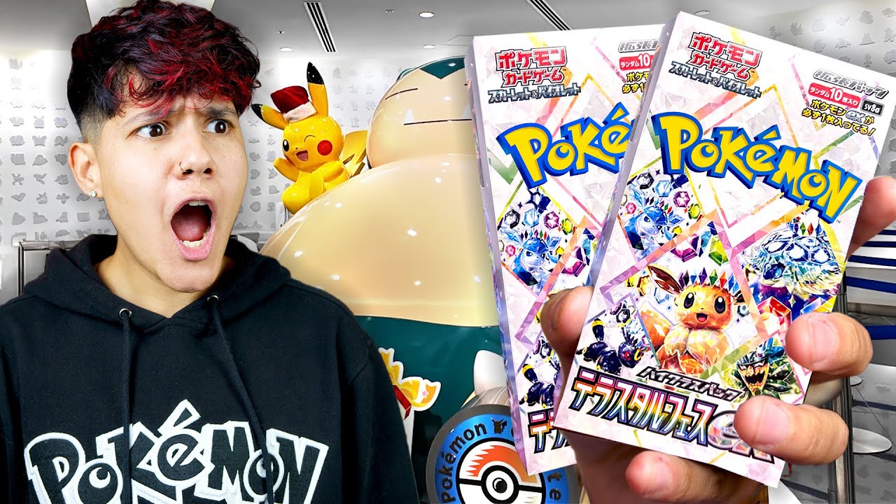 Prismatic Evolutions is going to be INSANE 🤯 Opening Booster Boxes in Japan!