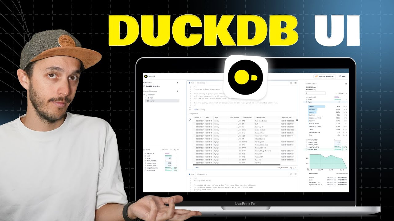 Как использовать новый пользовательский интерфейс DuckDB &mdash; быстро, бесплатно и локально