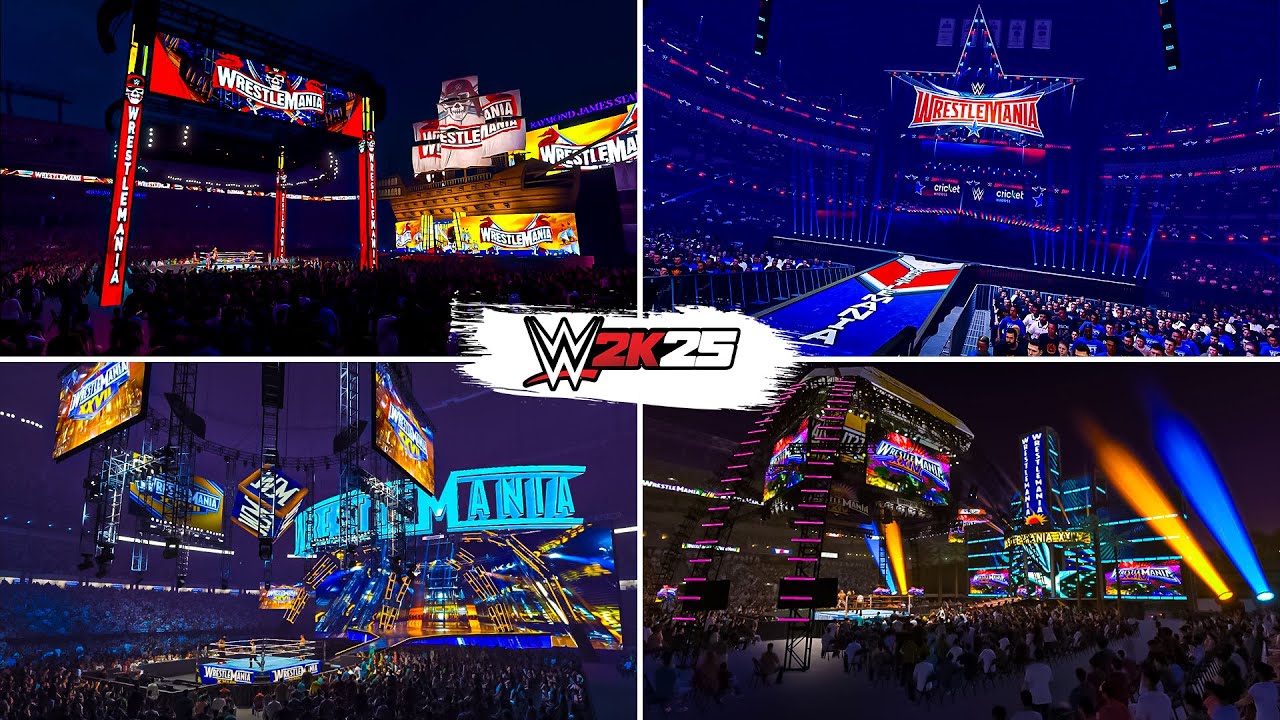 WWE 2K25: WrestleMania Arena We Want In The Game!