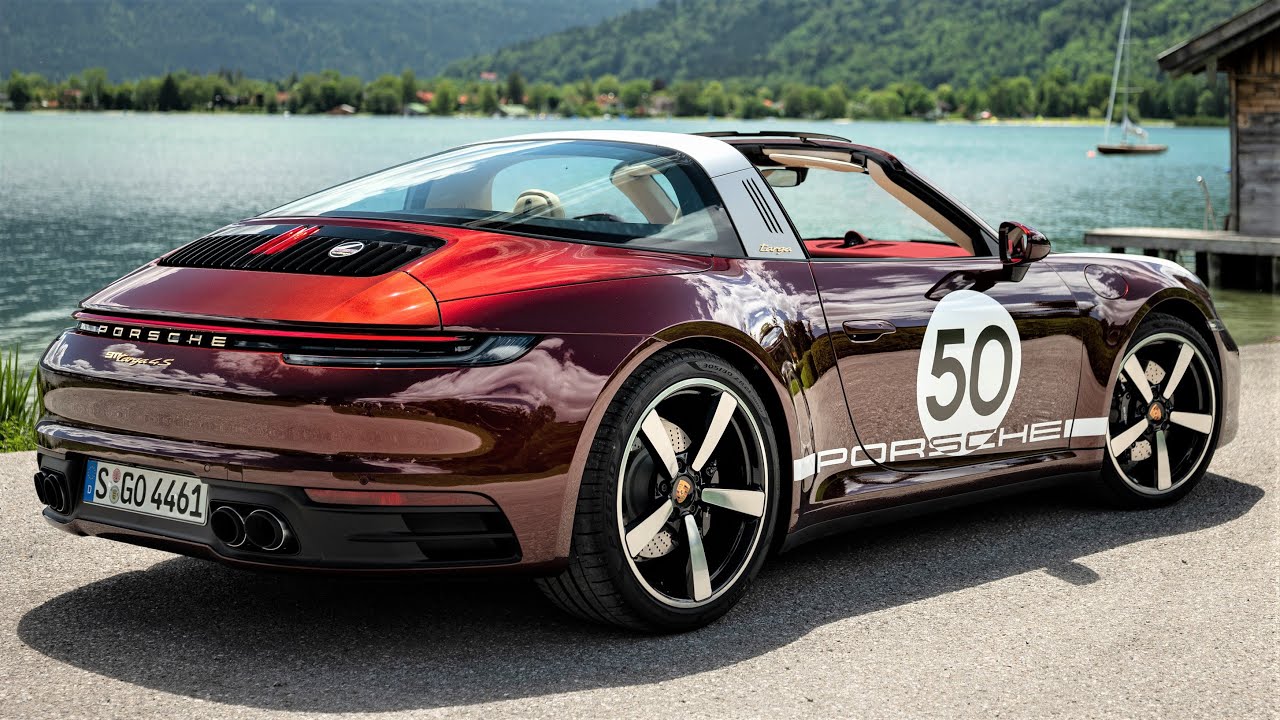 Porsche 911 Targa 4S Heritage Edition 2021 года — эксклюзивный спортивный автомобиль
