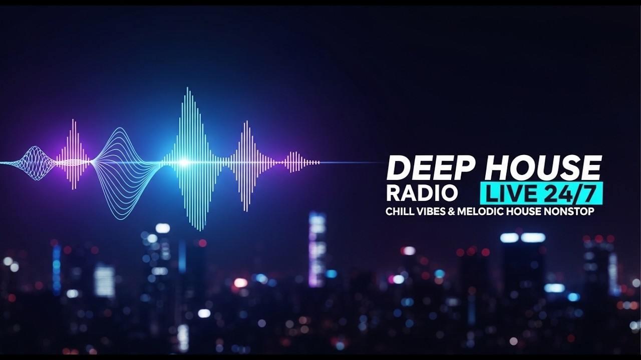 🌙 Deep House Radio Live 24/7 | Chill Vibes & Melodic House Nonstop - DeepWave ID