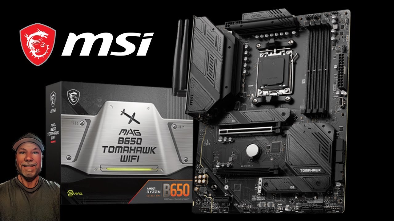MSI MAG B650 TOMAHAWK WIFI AMD Motherboard Build | CPU | Ram | M.2 Storage | Air Cooler