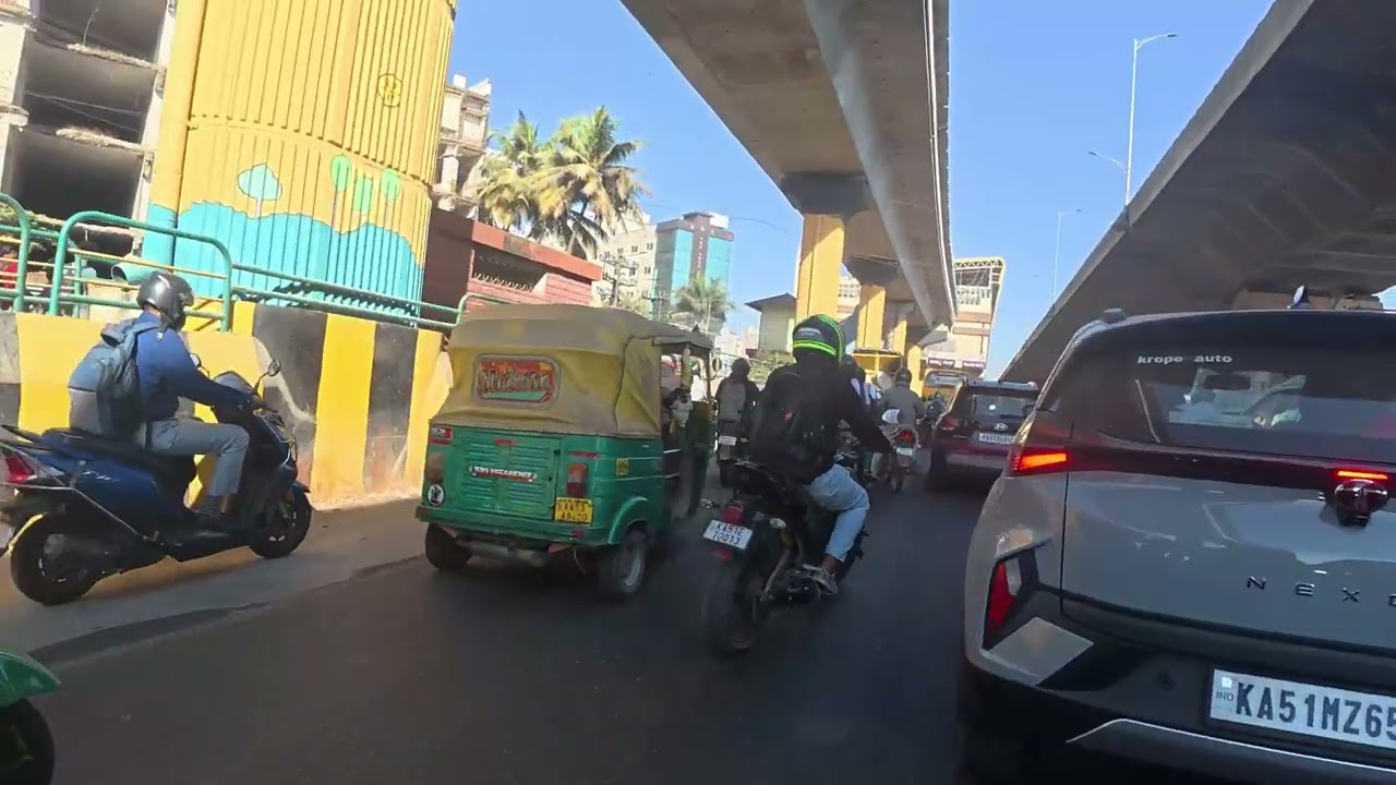 Real City Ride in Bangalore | Daily Bike POV Vlog