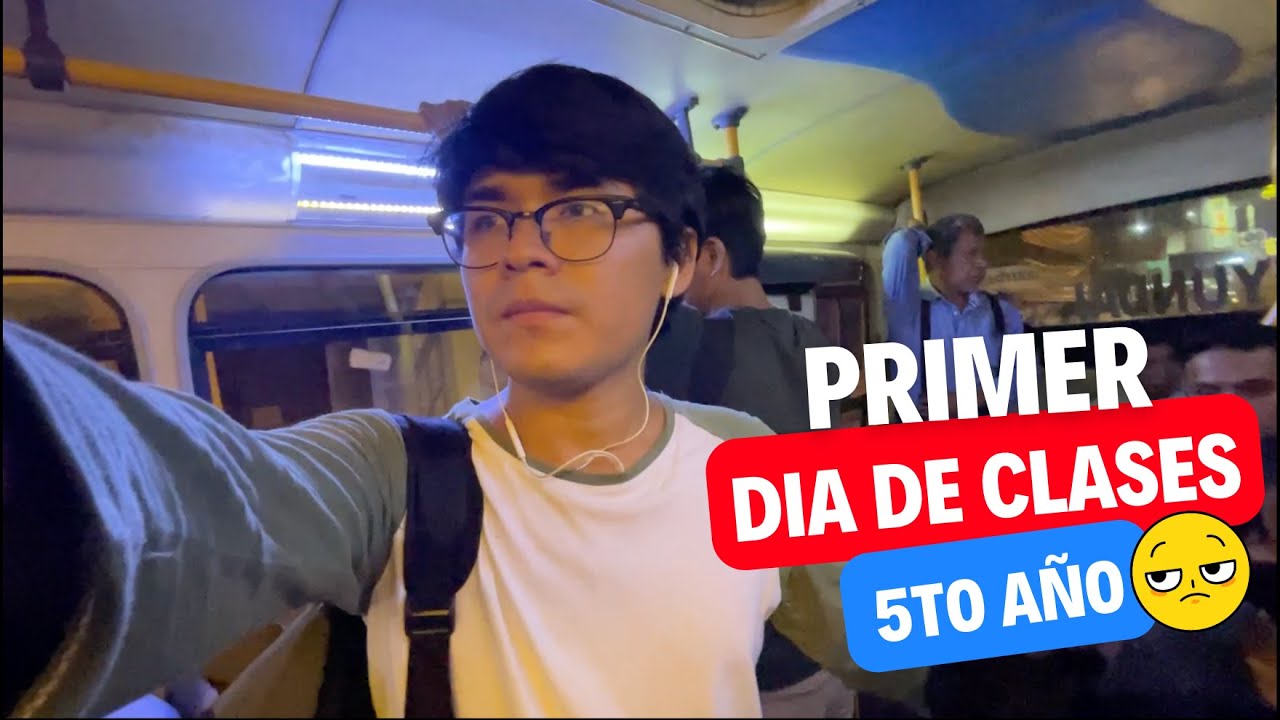 Primer día de clases como estudiante de medicina de 5to año