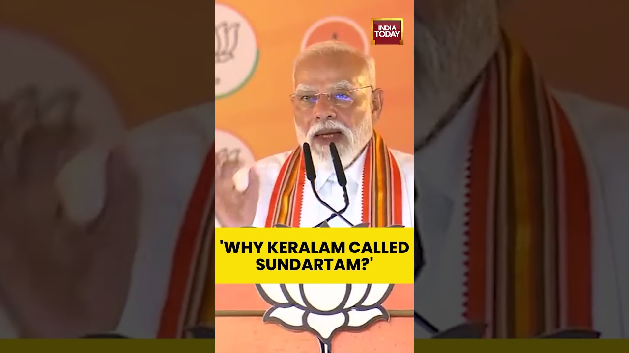 Kerala Elections: Modi Praises State&rsquo;s Beauty in Palakkad | Rally | Elections