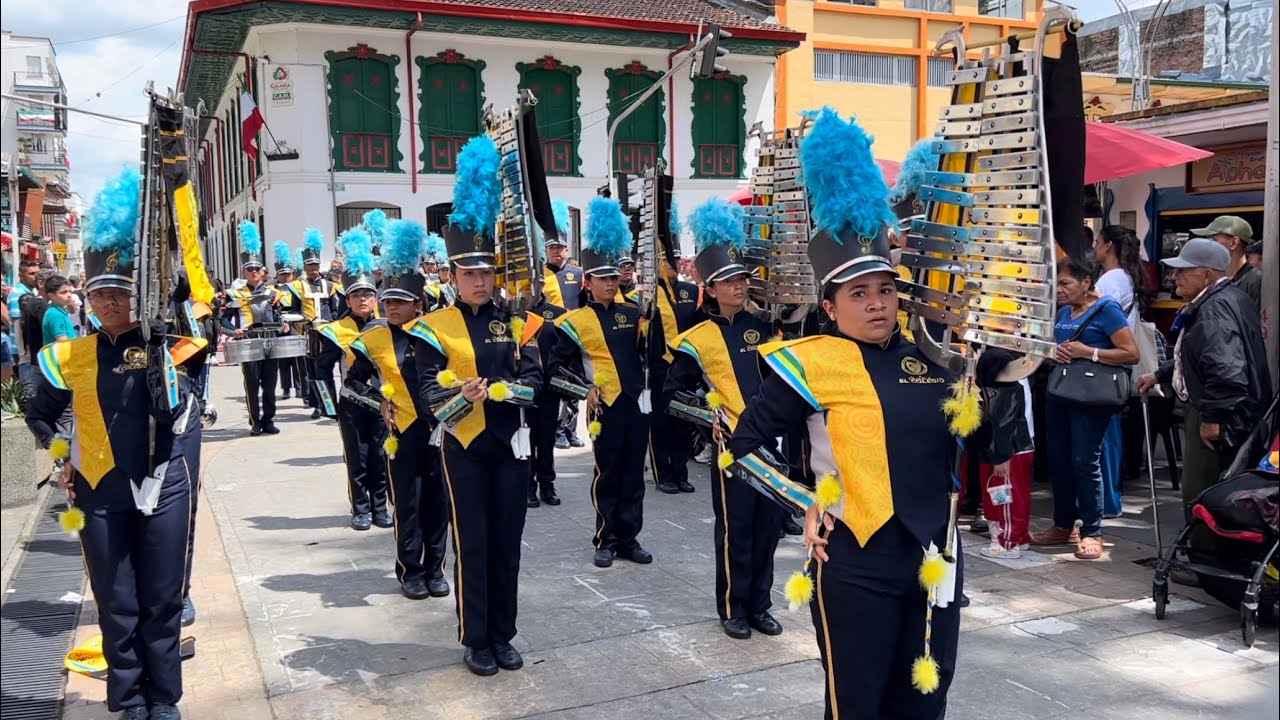 Banda Marcial Municipal Mesitas el Colegio Cundinamarca | Concurso Calarcá Quindío 2023