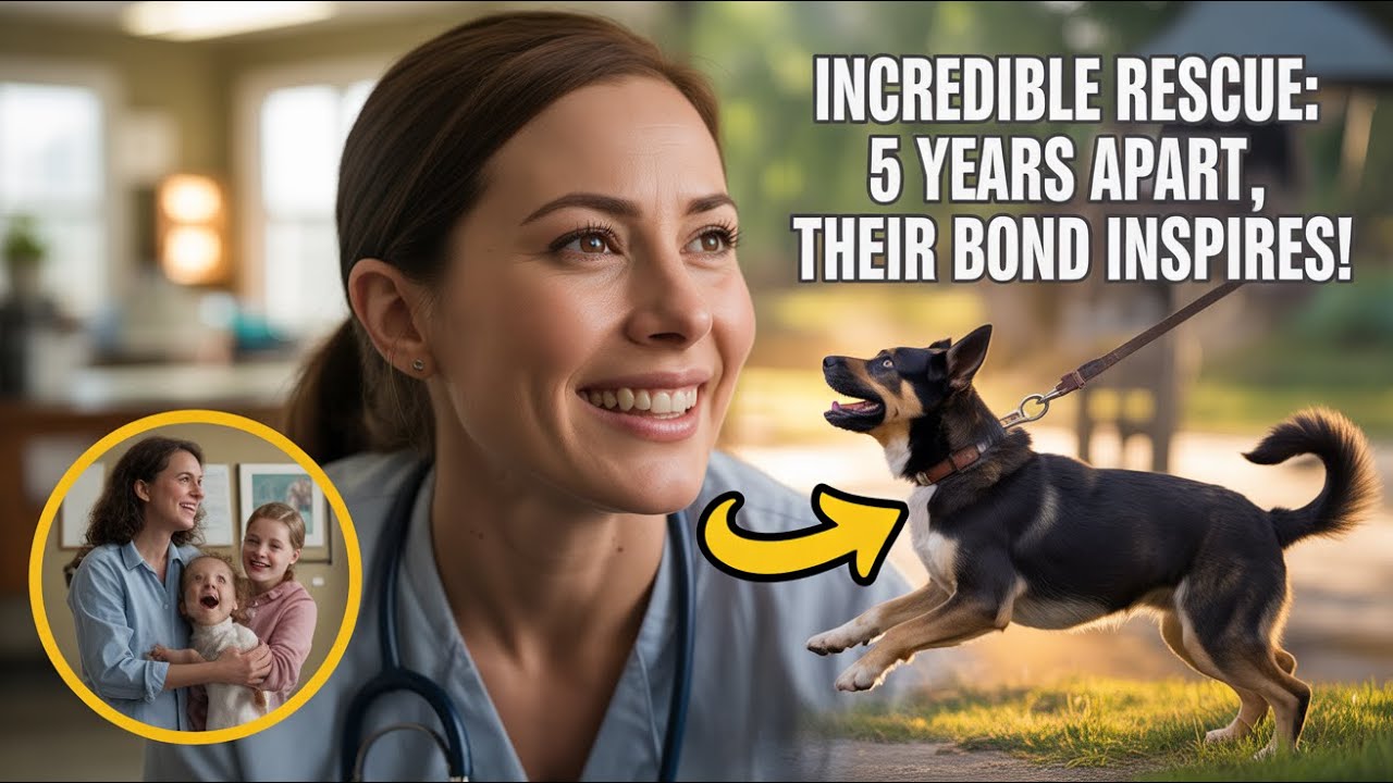 Incredible Rescue: 5 Years Apart, the Shelter Dog’s Touching Reaction Will Leave You Inspired!