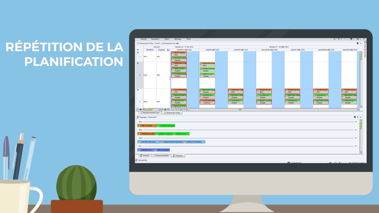 Pr&eacute;sentation produit Visual Planning