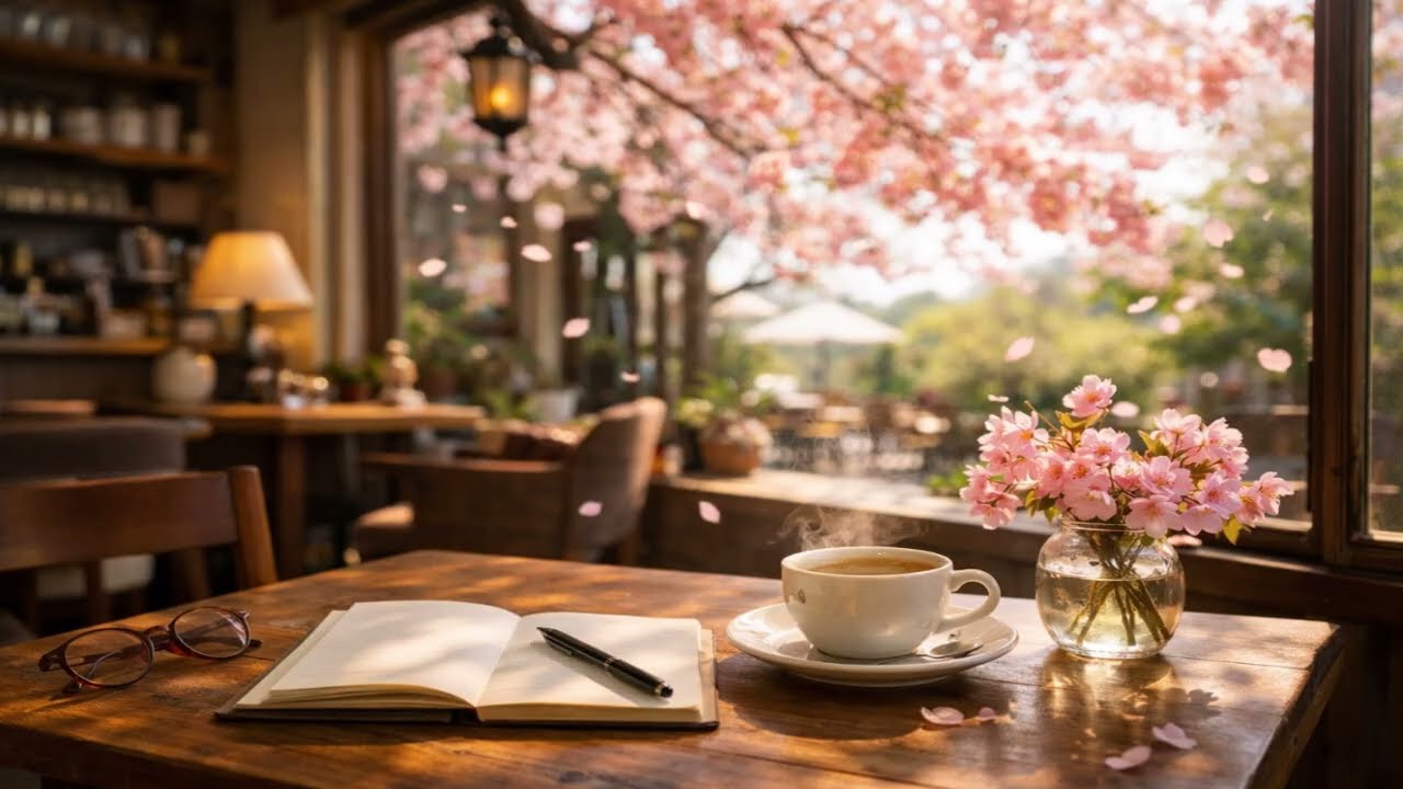 Playlist ☕ Spring Cafe Jazz | 일할 때 틀어두는 카페 재즈