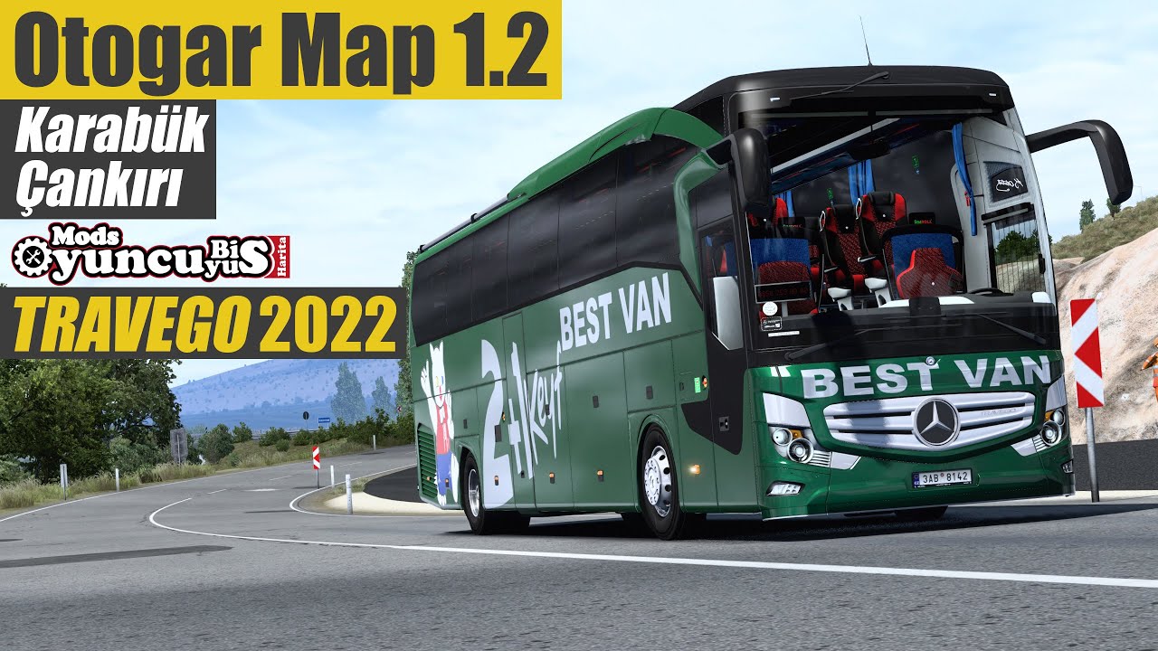 YENİ OTOGAR MAP GELİYOR // TRAVEGO 2022 DENEME SÜRÜŞÜ | ETS2 1.44 !!