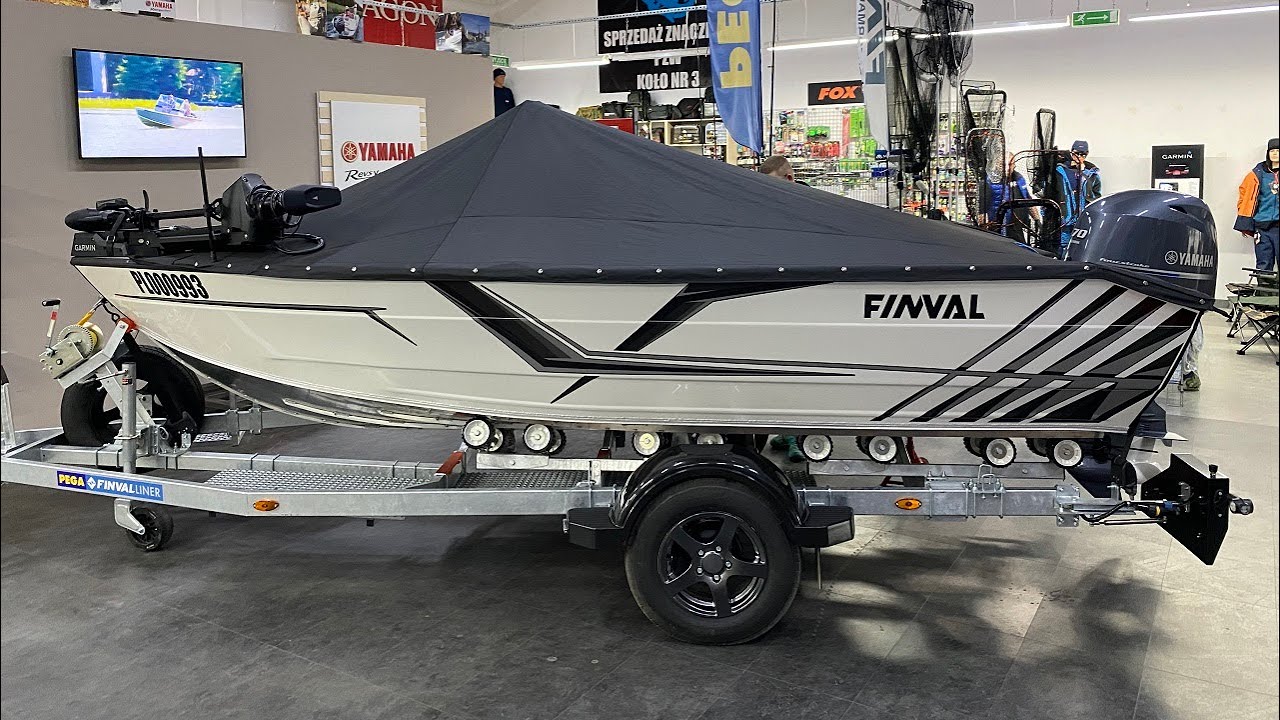 Ł&oacute;dź wędkarska Finval 475 SC Yamaha F70 Pega Multiliner #łodziemotorowe #wędkarstwo #ł&oacute;dźwędkarska