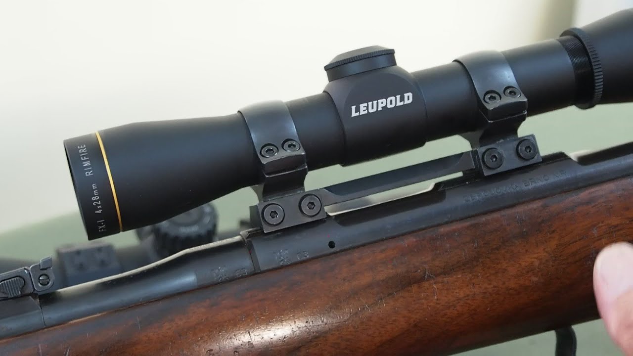 BRNO model 2 / CZ452 scope mounting