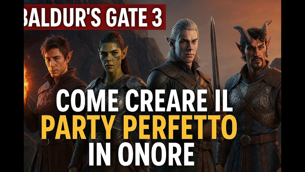 “Guida al Party in Baldur’s Gate 3: Consigli per Dominare la Modalità Onore”