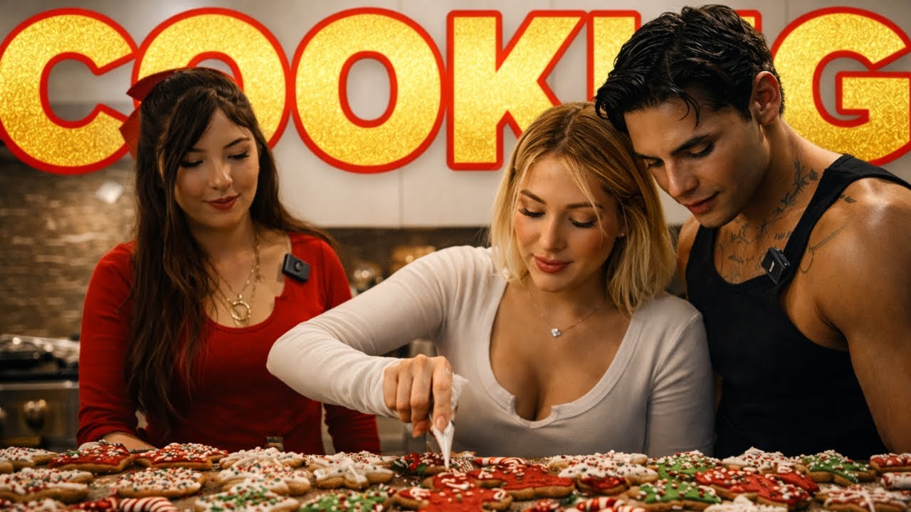 BAKING CHRISTMAS COOKIES with FAMILY 🧑‍🍳 | RYAN GARCIA