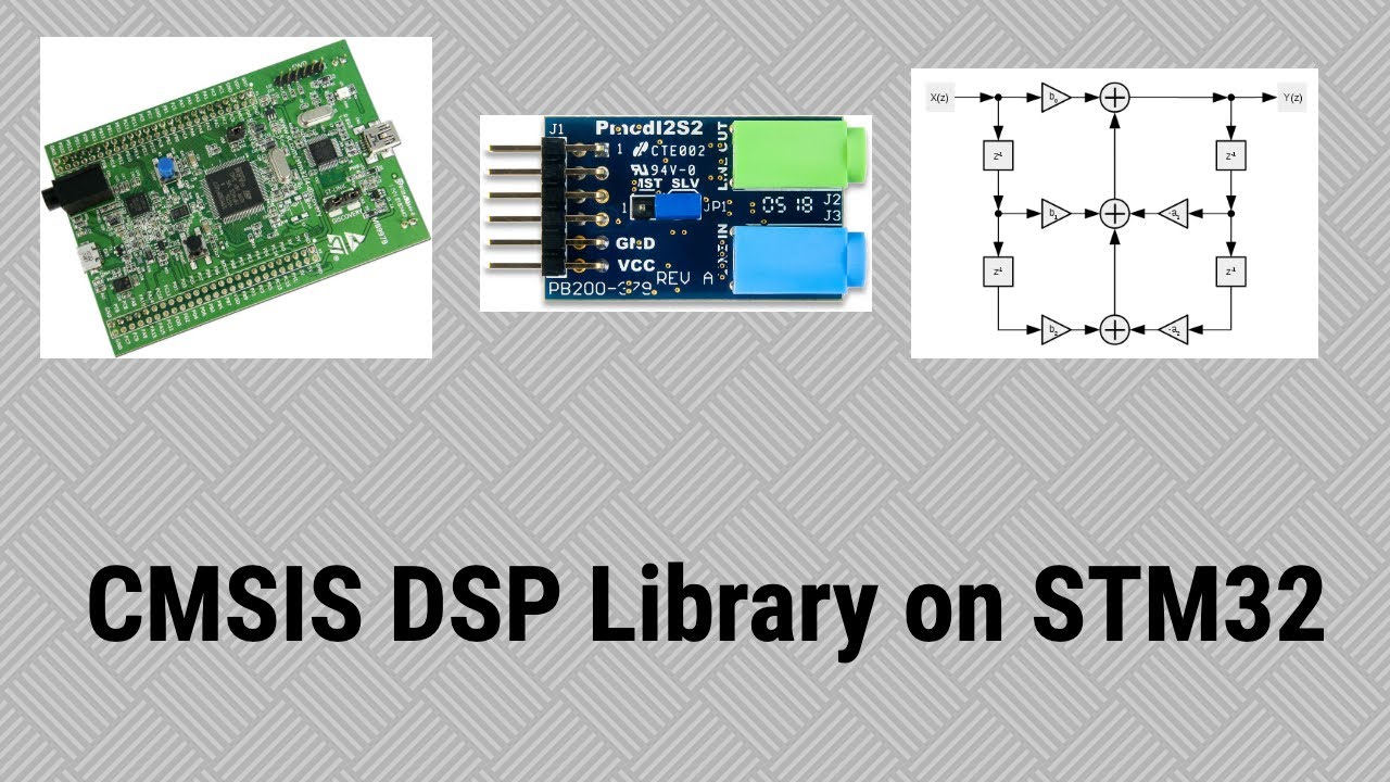 [#15] CMSIS DSP Library - Audio DSP On STM32 (24 Bit / 48 kHz)