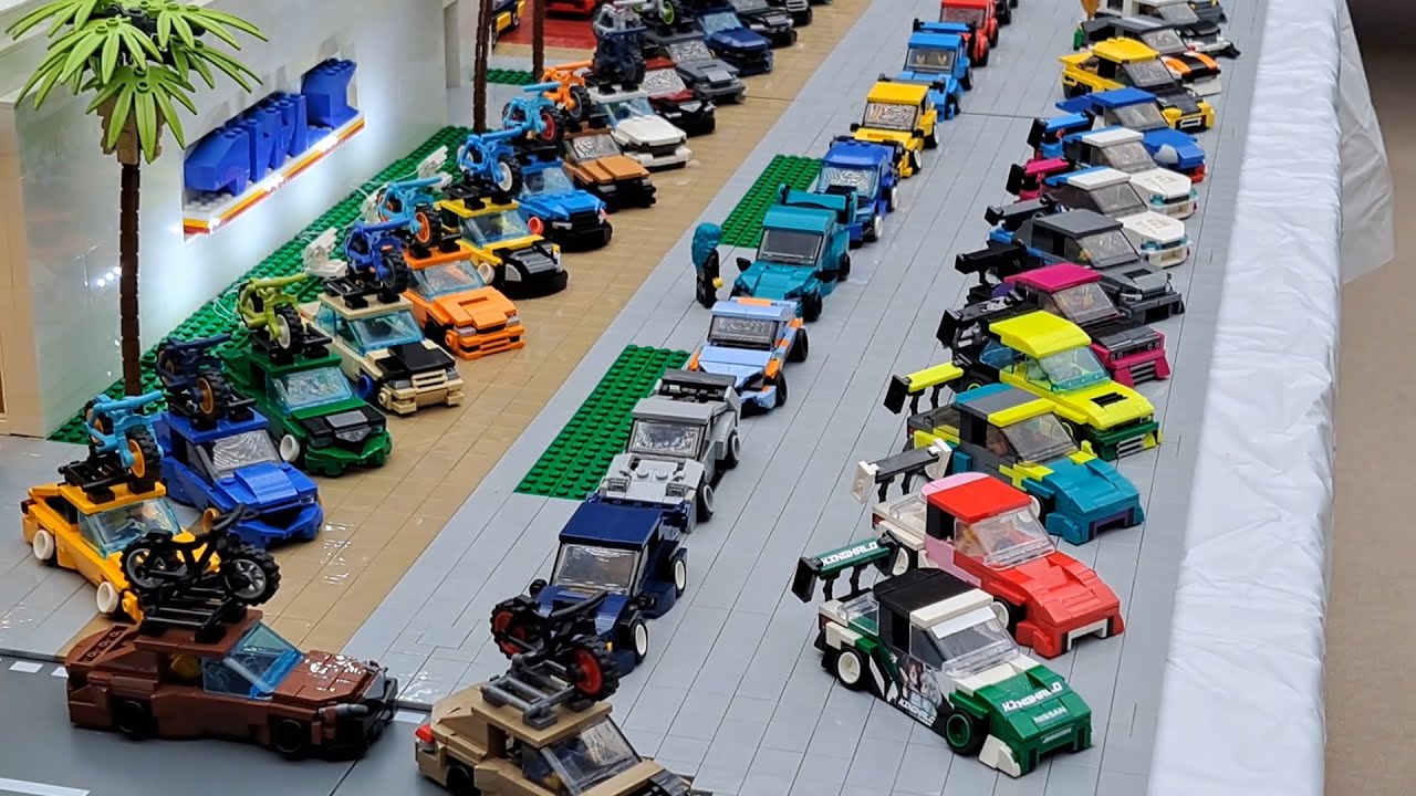 Huge LEGO Car Event Hot Minifig Rides 2025 | #4wlc