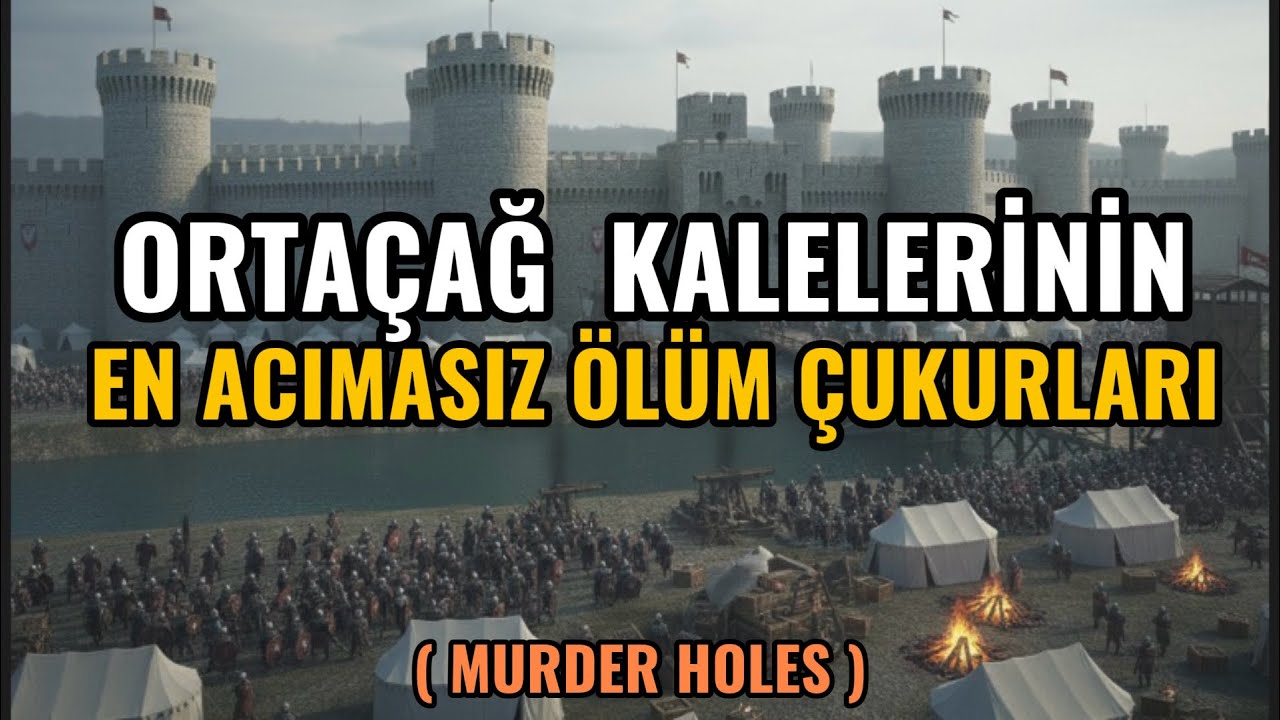 ORTAÇAĞ KALELERİNİN ÖLÜM ÇUKURLARI  #tarih #history #keşfet #bilim #middleages 