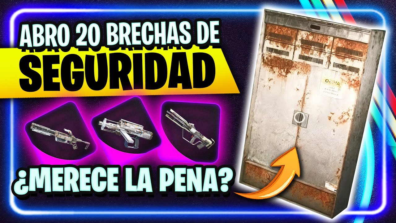 Abr&iacute; 20 BRECHAS SEGURIDAD 🔓 &iquest;Merece la Pena? TODO el Loot Mostrado | ARC Raiders
