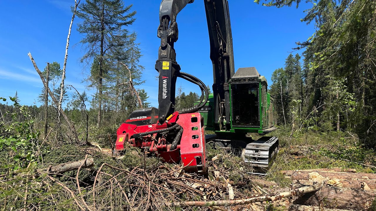Getting back to it || Waratah 622B on johndeer 953mh