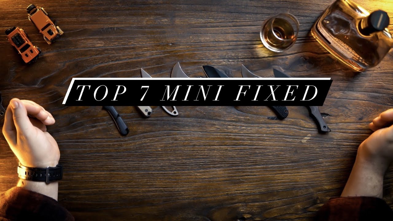 Meine Top 7 EDC Neck Knives / Mini Fixed Blades 2023